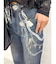 フェイクグラフィックワイドパンツ