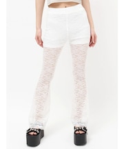 レースフレアパンツ