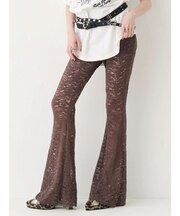 レースフレアパンツ