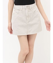 マイクロミニデニムスカート