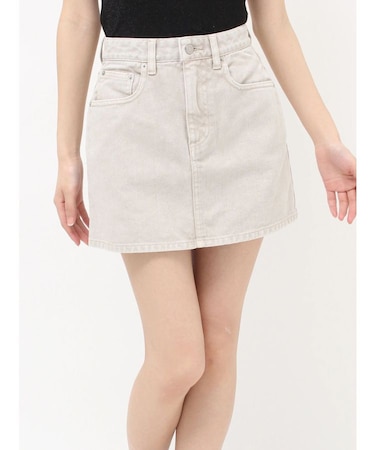 マイクロミニデニムスカート