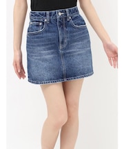 マイクロミニデニムスカート