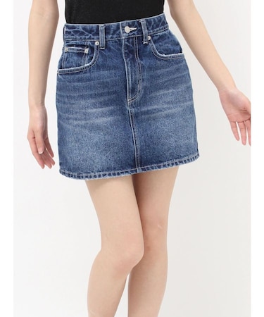 マイクロミニデニムスカート