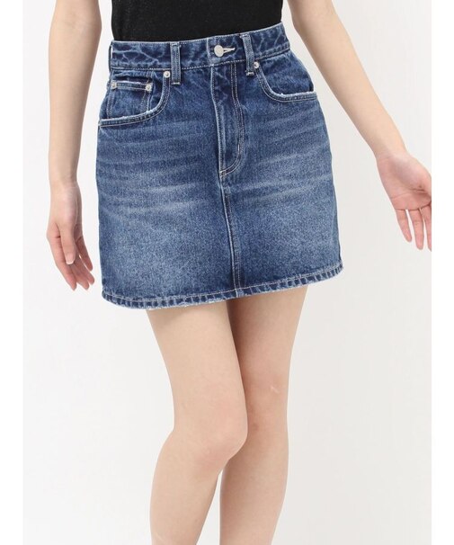 マイクロミニデニムスカート