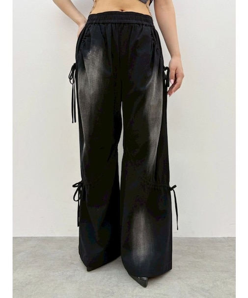 カーゴポケットボリュームワイドパンツ