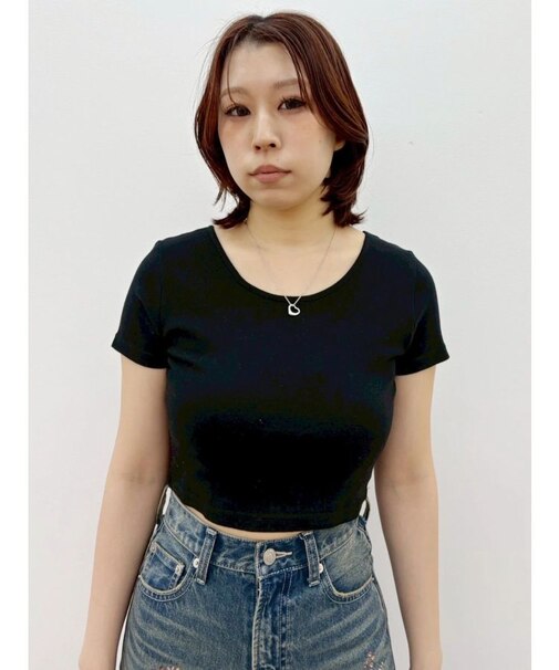 BASICシンプルショートTシャツ