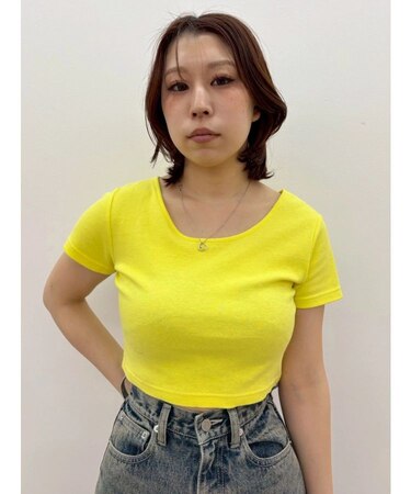 BASICシンプルショートTシャツ