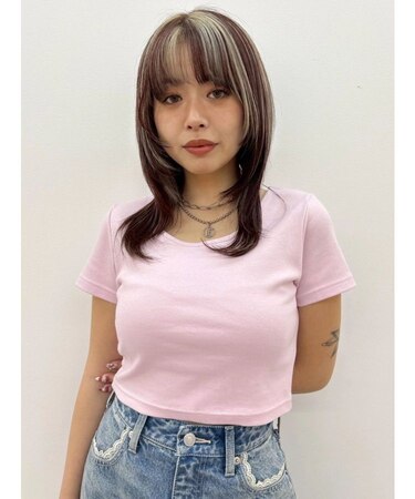 BASICシンプルショートTシャツ