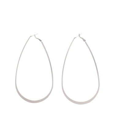 BIG WIDE HOOP ピアス