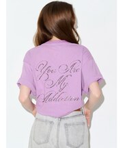 ラインストーングラフィック BIG Tシャツ