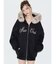 オーバーサイズ ZIP UPフーディー
