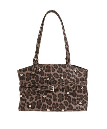スタッズモチーフBIGショルダーBAG