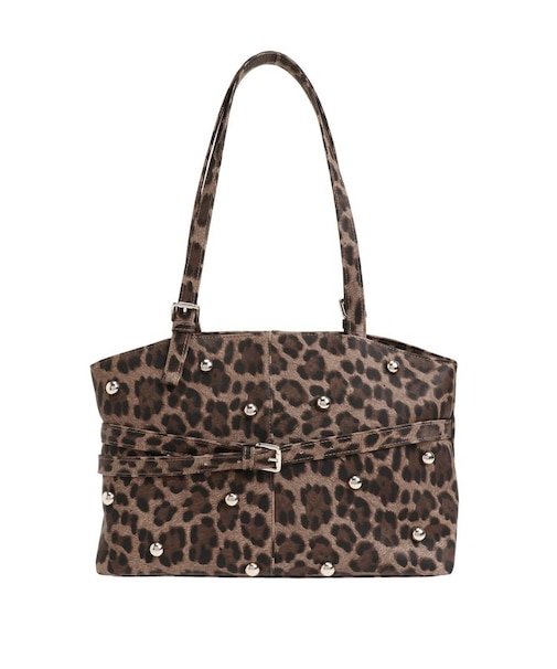 スタッズモチーフBIGショルダーBAG