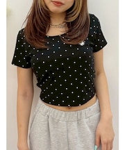 ドットSUNNYショートTシャツ