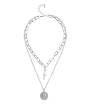 PEARL CROSS MOTIF ネックレス