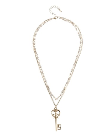 KEY MOTIF LONG ネックレス