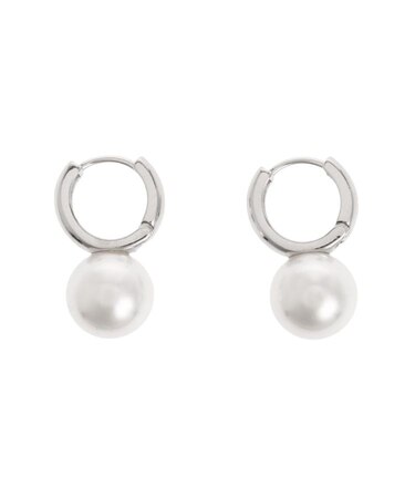 PEARL HOOP ピアス