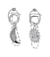 SUNNY BALL CHAIN ピアス