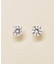 [ セカンドピアス] Ptキュービックピアス( 大)