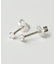 [ セカンドピアス] Ptダイヤモンドピアス0. 08ct