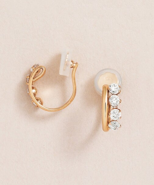 【ドラマ着用】[ フワットイヤリング] 4セキキラキラサークル( PG)