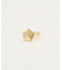 [ セカンドピアス] K18五角形ハーフピアス
