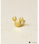 [ セカンドピアス] K18ミッキーマウス　ハーフセカンドピアス( YG)