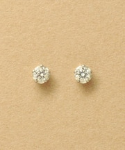 [ セカンドピアス]Pt　ダイヤモンドピアス0.16ct