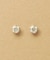 [ セカンドピアス] Pt ダイヤモンドピアス0. 26ct