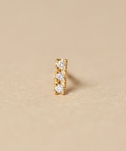 【 Solo Pierce】[ セカンドピアス] K18 ダイヤモンドハーフピアス