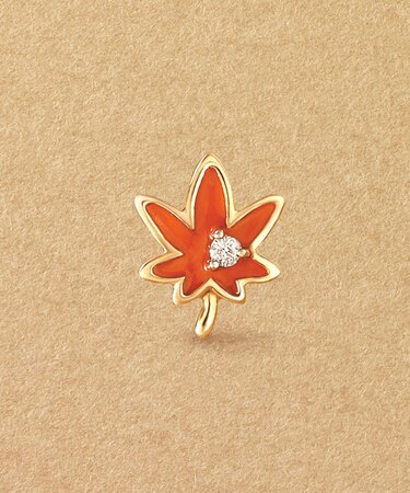 【 Solo Pierce】K18・K10 カエデ ハーフピアス