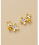 [ 誕生花ジュエリー]10月キンモクセイピアス
