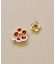 [ 誕生花ジュエリー]11月ツバキピアス
