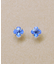 [ セカンドピアス] Ptリリィカットブルークォーツピアス