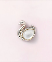 【 Solo　Pierce】K14・K10 スワンハーフピアス