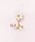 【 Solo　Pierce】K18・K10  クレマチスハーフピアス