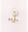 【 Solo　Pierce】K18・K10  クレマチスハーフピアス