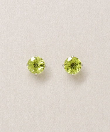 [ セカンドピアス] Pt ペリドットピアス