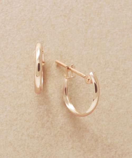 WEB限定商品】K18/10 ミニフープピアス( PG)｜テイクアップの通販