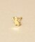 【 Solo Pierce】[ セカンドピアス] K18ダイヤモンド ネコハーフピアス