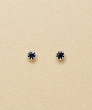 [ セカンドピアス]Ptブルーサファイヤピアス