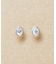 [ セカンドピアス] Ptブルームーンストーンマーキスピアス