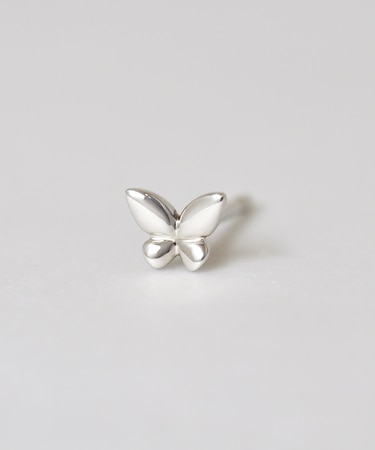 【 Solo Pierce】[ セカンドピアス] Pｔ蝶ハーフピアス