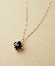 K10 オニキス リリーネックレス( YG)