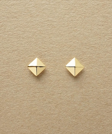 [ セカンドピアス]K18 スタッズピアス( 4mm)