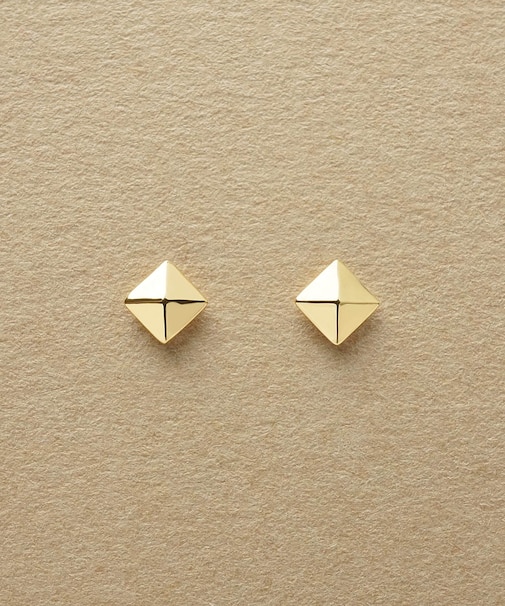 [ セカンドピアス]K18 スタッズピアス( 4mm)