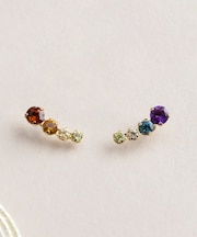 K18・K10 レインボーピアス