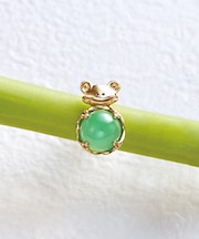 【 Solo Pierce】K18・K10 カエルちゃん ハーフピアス