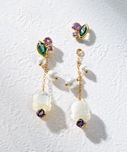 SV・K10・GF ブルーベリー ピアス