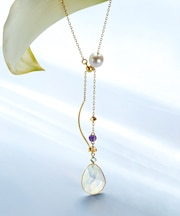 K10 オパール 8WAYネックレス